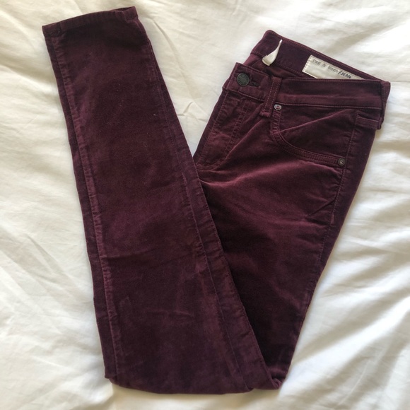 Rag/Bone Velvet Jeans - Picture 1 of 3
